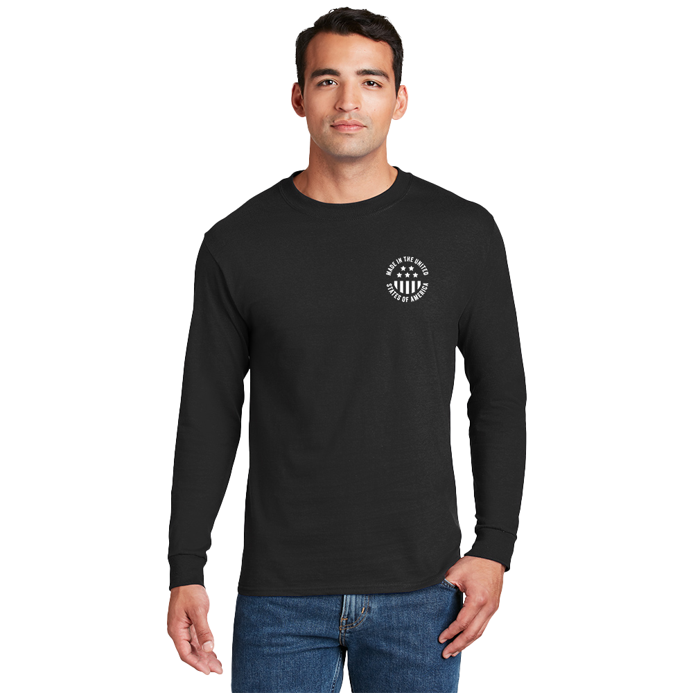 Hanes® Beefy-T® - 100% Cotton Long Sleeve T-Shirt