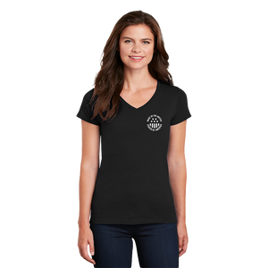 Gildan® Ladies Heavy Cotton™ 100% Cotton V-Neck T-Shirt