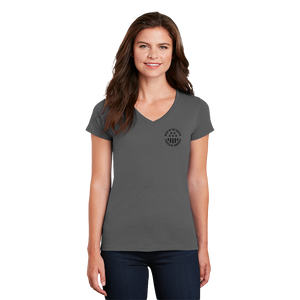 Gildan® Ladies Heavy Cotton™ 100% Cotton V-Neck T-Shirt