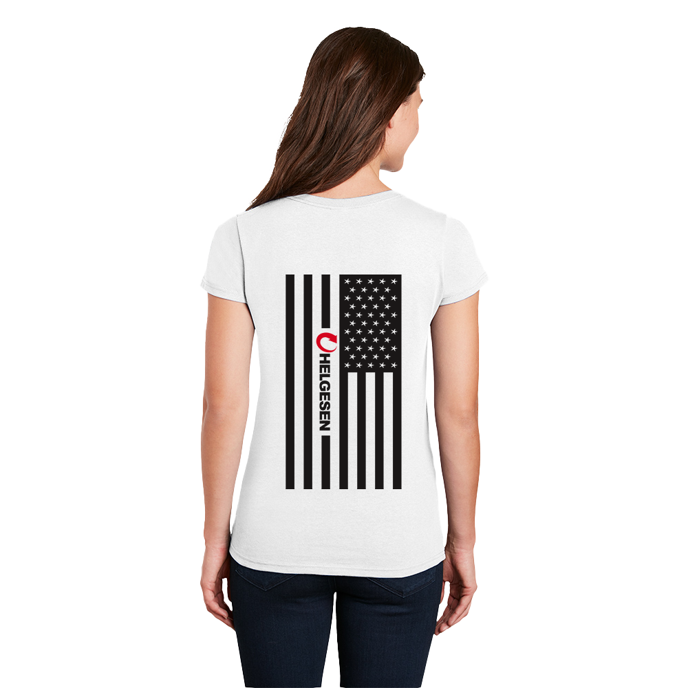 Gildan® Ladies Heavy Cotton™ 100% Cotton V-Neck T-Shirt