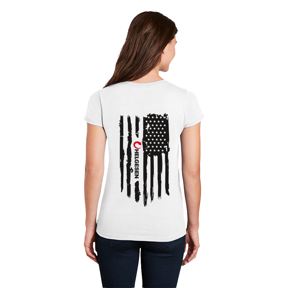 Gildan® Ladies Heavy Cotton™ 100% Cotton V-Neck T-Shirt