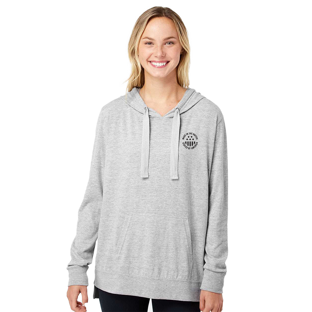 MV Sport - Women's Sueded Jersey Hooded Sweatshirt