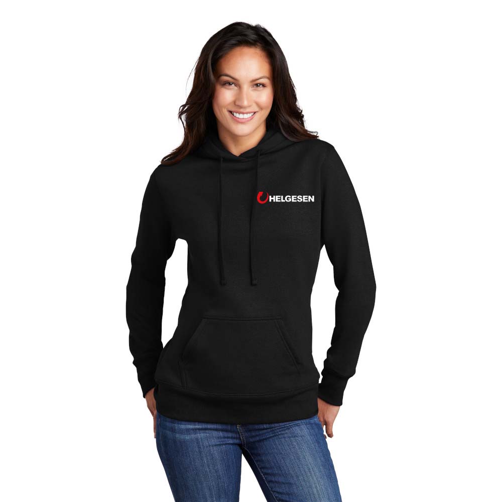 Port & Company Ladies Core Fleece Pullover Hooded Sweatshirt