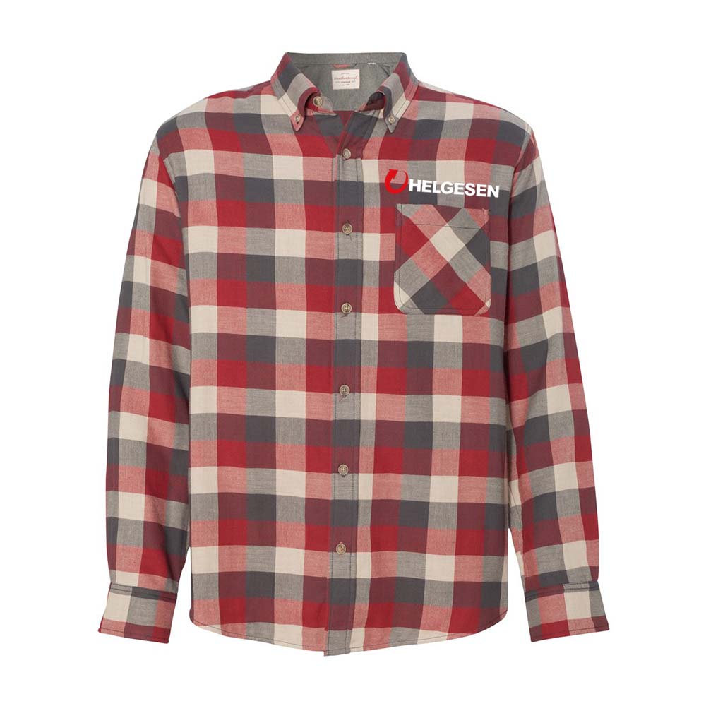 Vintage Brushed Flannel Long Sleeve Shirt