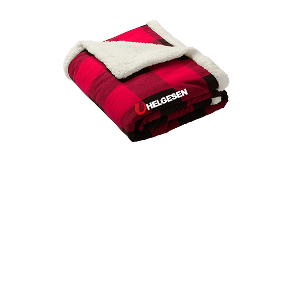 Port Authority Flannel Sherpa Blanket