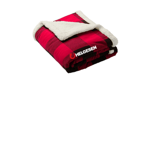 Port Authority Flannel Sherpa Blanket