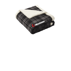 Port Authority Flannel Sherpa Blanket