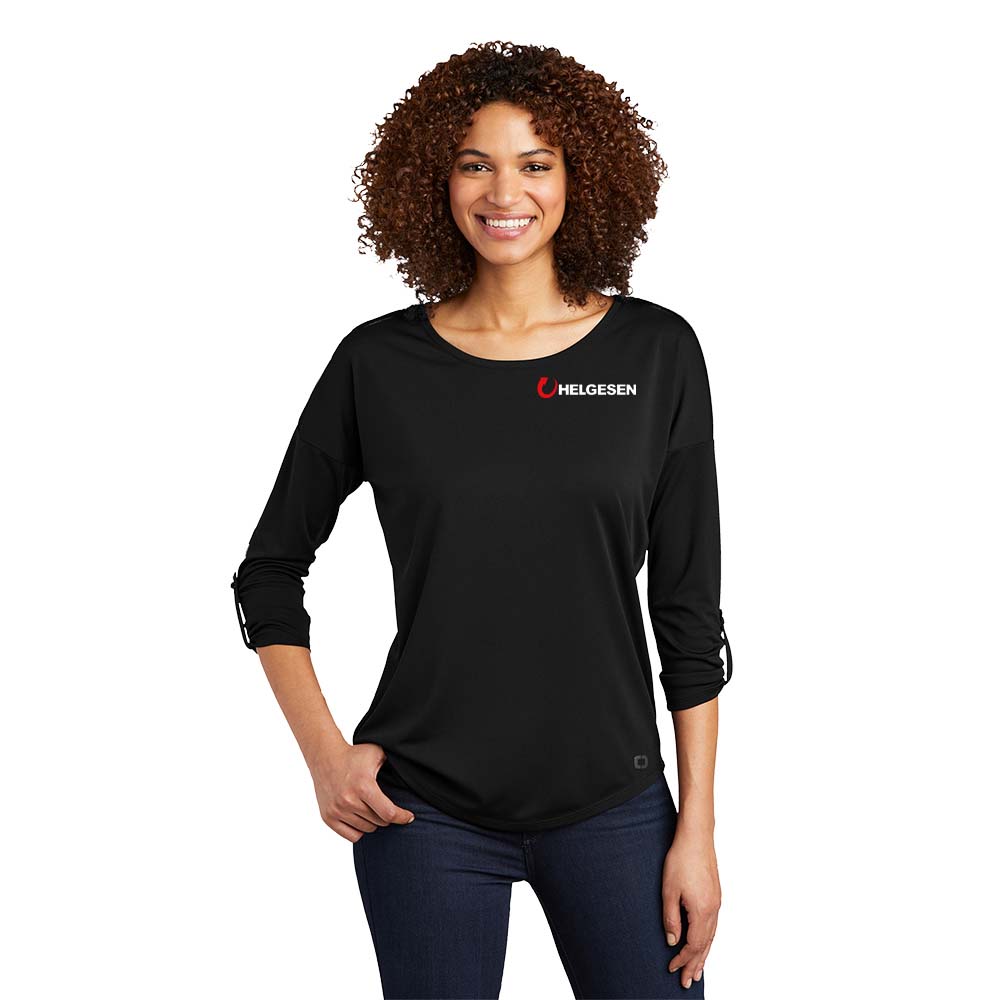 OGIO Ladies Gravitate Scoop 3/4-Sleeve