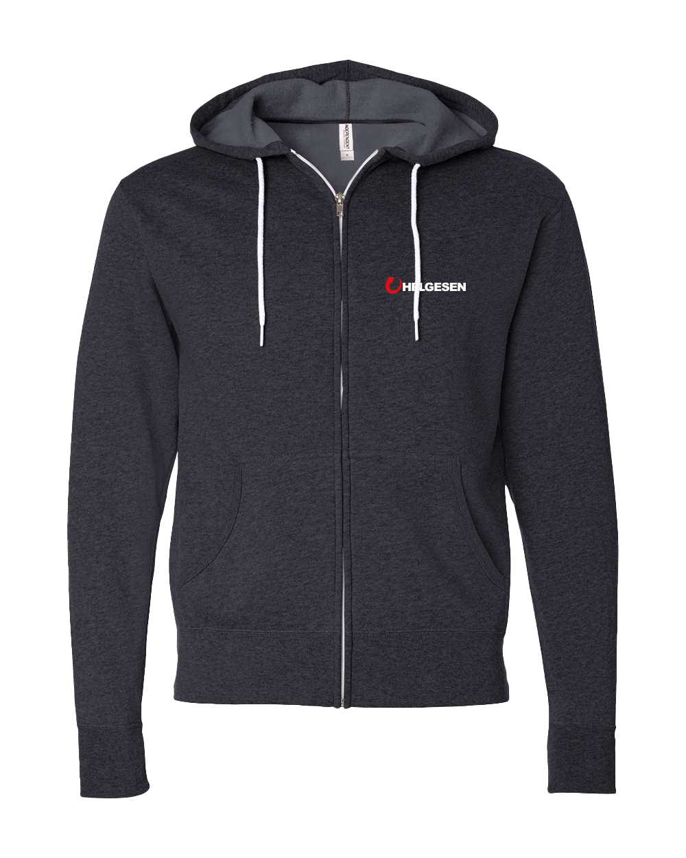 Independent Trading Co- Unisex Lightweight Full-Zip Hooded Sweatshirt