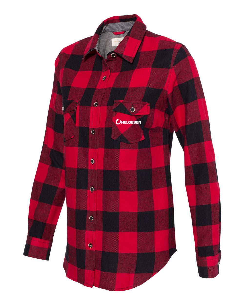 Women's Vintage Brushed Flannel Long Sleeve Shirt